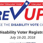 disability vote sign