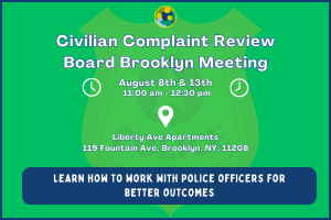 Civilian Complaint Review Board Brooklyn Meeting