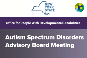 Autism Spectrum Disorders Advisory Board Meeting